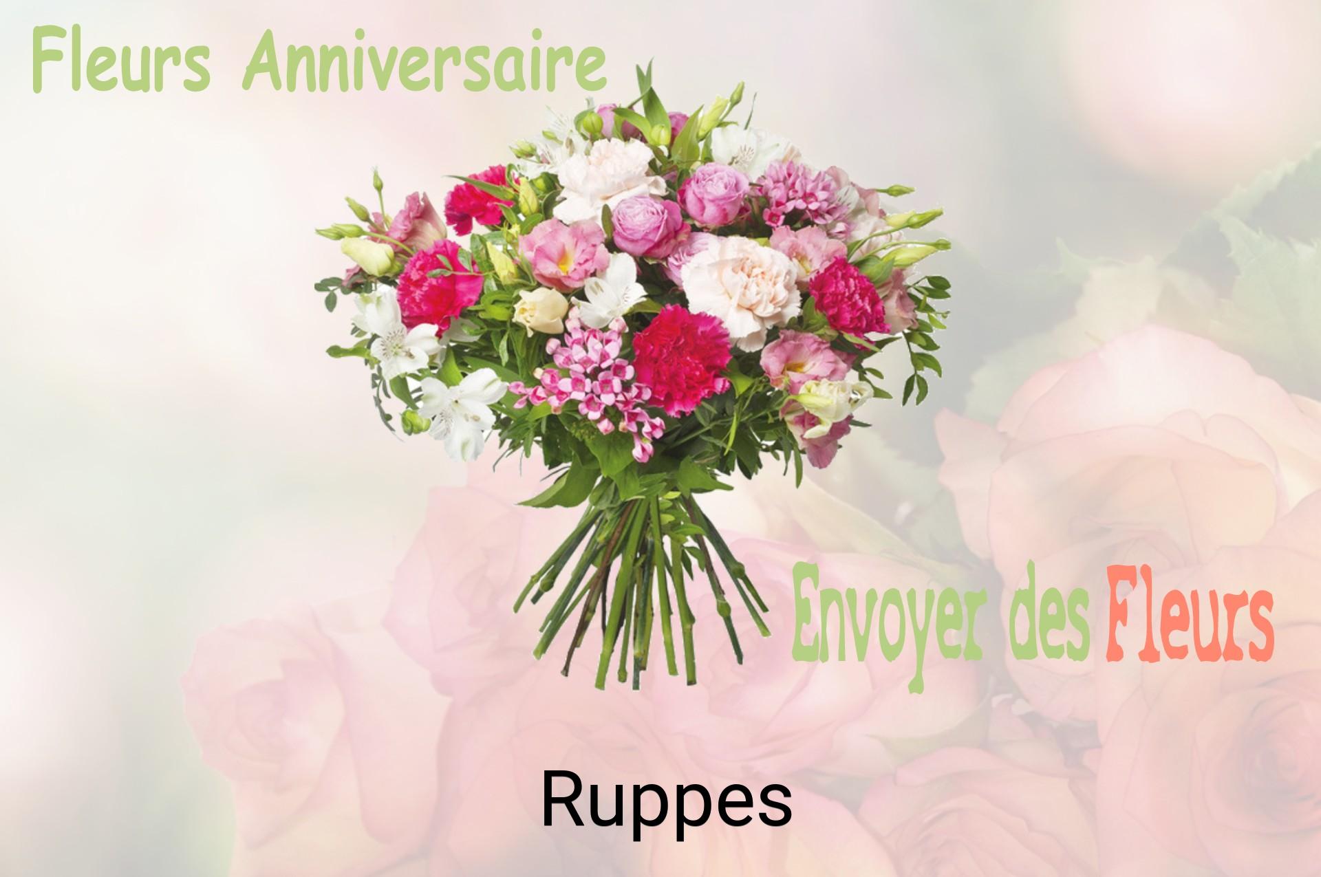Bouquet de fleurs d’anniversaire livré à Ruppes