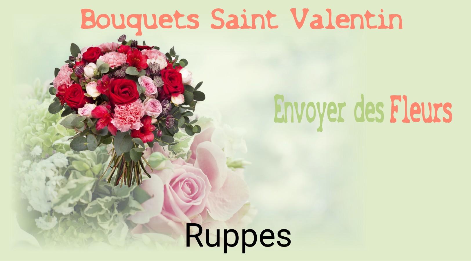 Roses de Saint-Valentin livrées à Ruppes